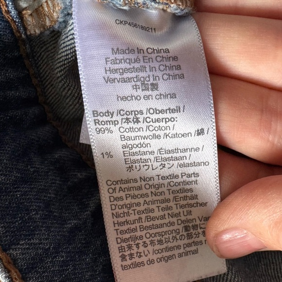 Madewell The Perfect Vintage High Rise Tapered Jean Women’s size 28 - Picture 9 of 13